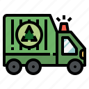 garbage truck, recycling truck, waste management, transportation, zero waste