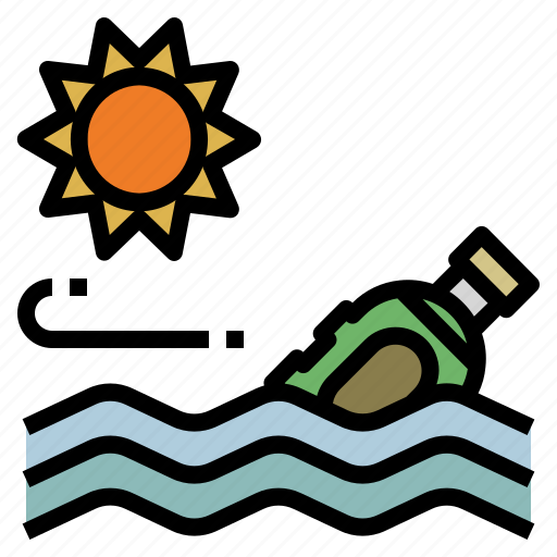 Plastic pollution, water pollution, ecology and environment, save the world, contamination icon - Download on Iconfinder