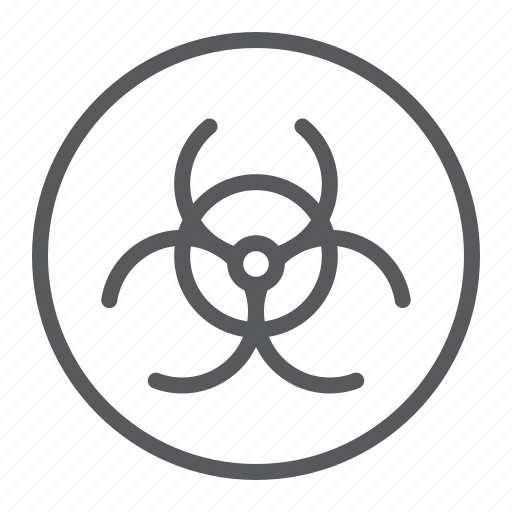 Biohazard, symbol, sign, toxic, waste, danger icon - Download on Iconfinder