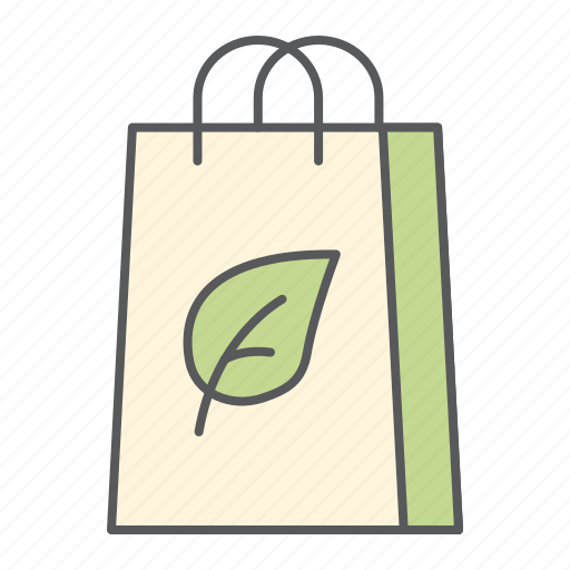 Eco, bag, ecobag, cloth, tote, reusable, green icon - Download on Iconfinder