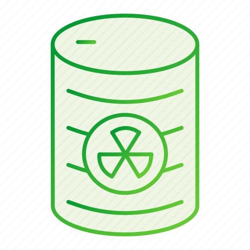 Nuclear, pollution, radiation, toxic, can, contaminated, hazardous icon - Download on Iconfinder