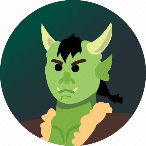 Avatar, fantasy, orc, people, roleplaying, rpg icon - Download on Iconfinder