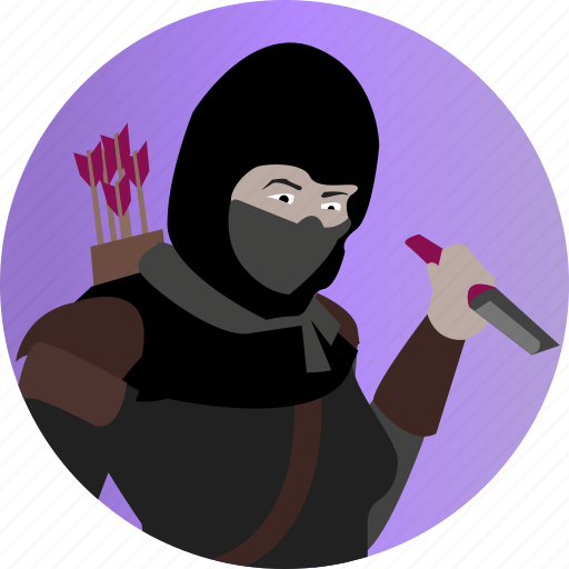 Assassin, avatar, fantasy, female, people, rogue, roleplaying icon - Download on Iconfinder