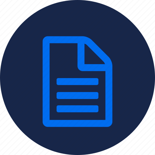 Data, description, file, info, note, notes icon - Download on Iconfinder
