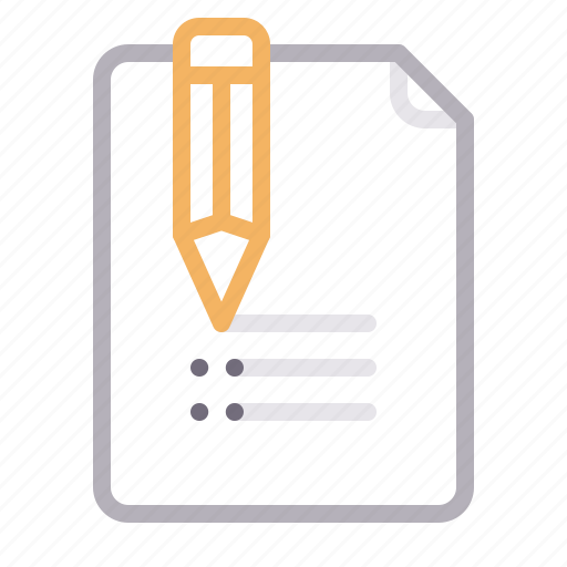 Document, pencil, plan icon - Download on Iconfinder
