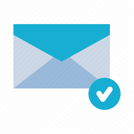 Check, email, mail, message, sent icon - Download on Iconfinder
