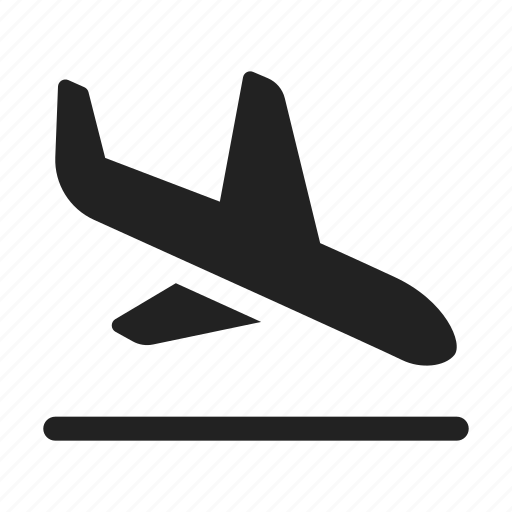Airplane, landing, plane icon - Download on Iconfinder