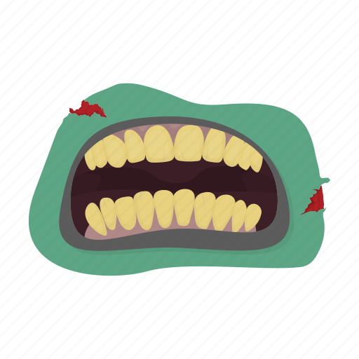 Horror, monster, mouth, teeth, zombies icon - Download on Iconfinder