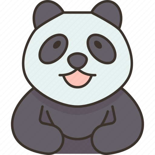 Panda, wildlife, endangered, conservatory, animal icon - Download on Iconfinder