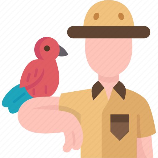 Staff, zoo, zookeeper, safari, park icon - Download on Iconfinder