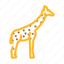 giraffe, animal, zoo, animals, birds, snake