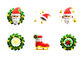 3D Iconset Special Christmas day