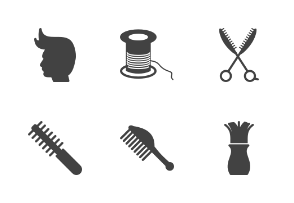 Barber's Tools Glyph
