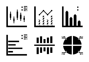 Charts And Diagrams Glyph