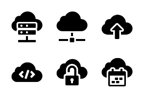 Cloud Computing - Jumpicon (Glyph)