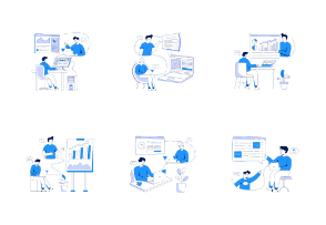 Collaborate Illustration Pack