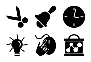 Education Solid Icons Vol 2