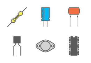 Electronic Component Filled Line