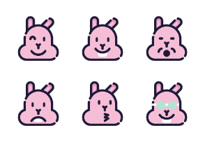 Emoticon rabbit