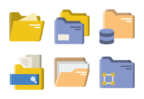 Files and Folders 2 - Flat