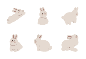 Friendly rabbits
