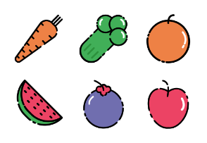 Fruits set 2