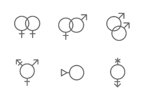 Gender Symbol (Line)