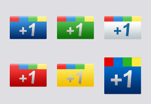 Google +1 icons