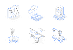 Isometric Outline Concept