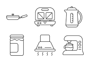 Kitchen Appliances Line Vol 2