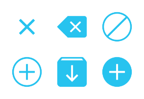 Content Icons - Material Design