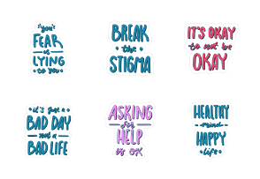 Mental Health Sticker