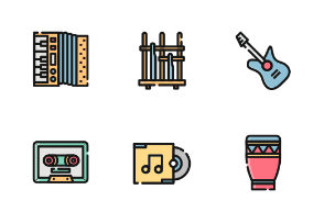 Music Color Iconset