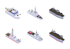 Navy Military Boats and Aircraft Carriers