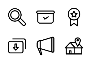 Outline styles the marketplace items for apps and websites
