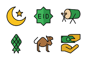 Ramadan (filled outline)