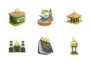 ramadhan day, ramadhan, Eid Al-Fitr, user, muslim, 3D Illustration