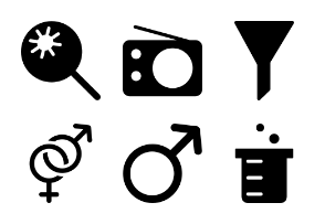 Science Solid Icons Vol 2