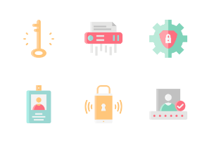 Security Without Outline Iconset