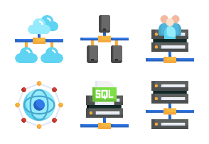 Servers And Networks flaticon