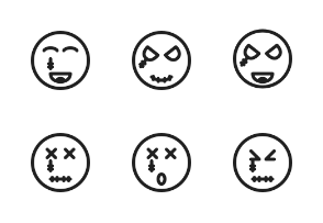 Spooky emoji ( line )
