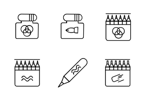 Stuff for graphic and drawing in line style