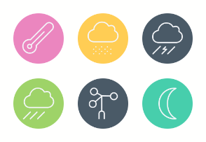 Weather and Forecast Icons