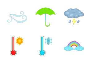 Weather - cartoon style