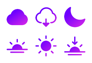 Weather | Gradient Fill