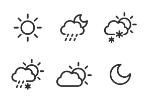 Weather pictograms